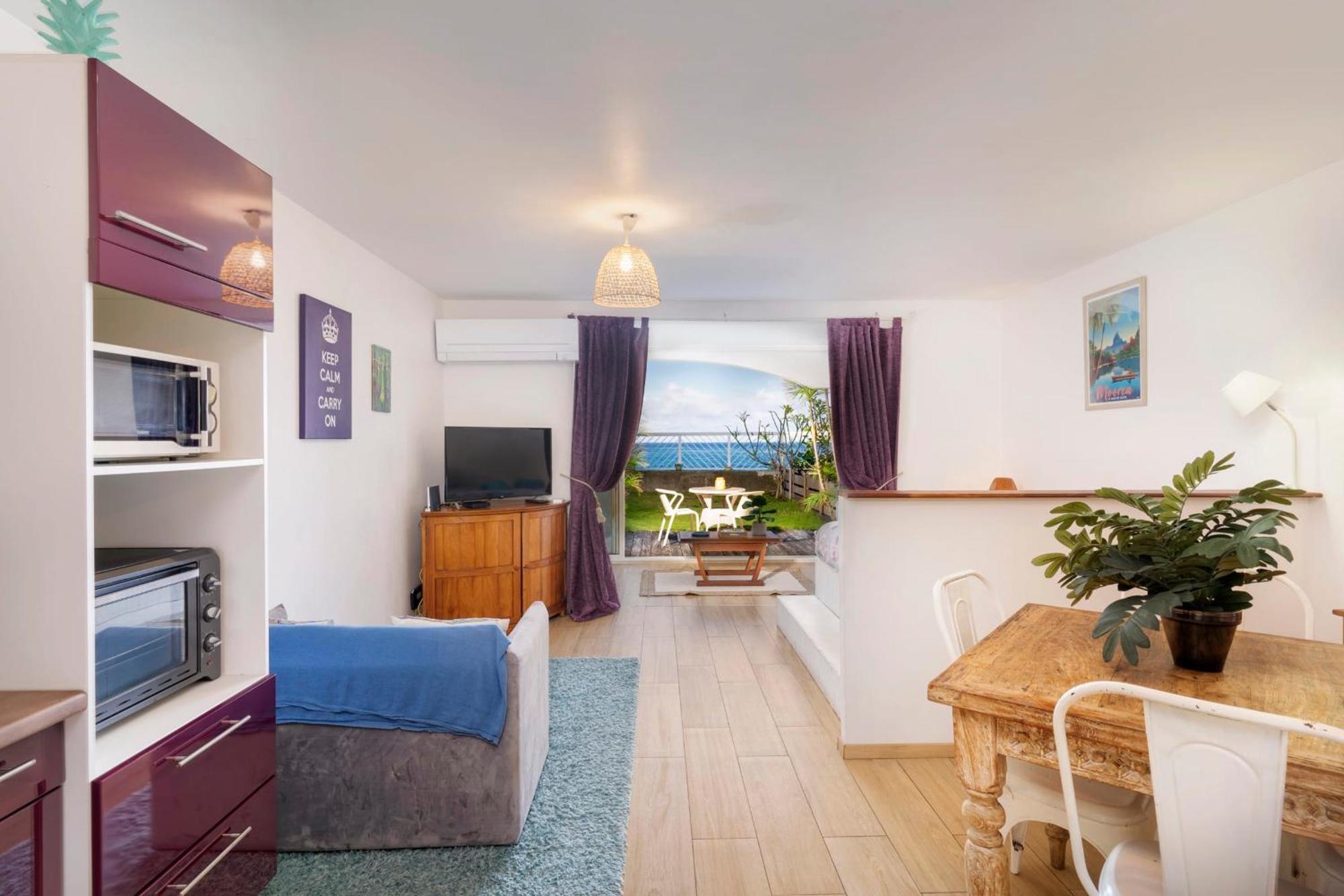 Residence Sunset Beach Studio Sur La Plage Punaauia  Exterior photo